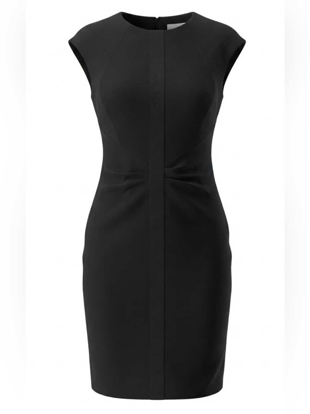 Ted Baker Black Sheath Kinzad Tailoring Cocktail Dress